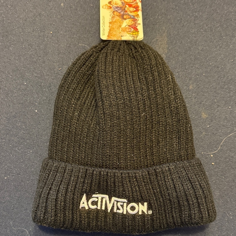 Activision Black Knit Beanie